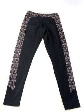 adidas Performance Climalite Geometric Panel Running Tights - XS
